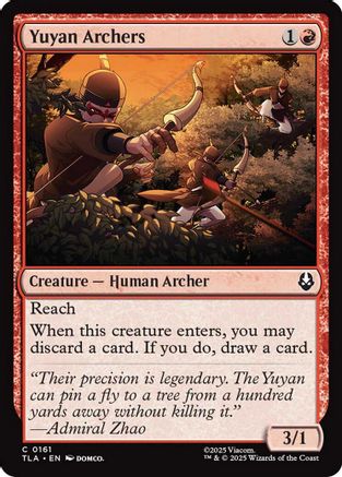Yuyan Archers (TLA-161) [Avatar: The Last Airbender] MTG Single Wizards of the Coast