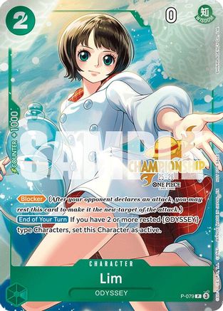 Lim (CS 25-26 Event Pack) (P-079) [One Piece Promotion Cards] Foil One Piece Single Bandai
