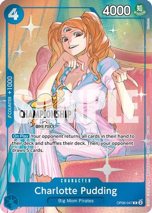 Charlotte Pudding (047) (CS 25-26 Celebration Pack) (OP06-047) [One Piece Promotion Cards] Foil One Piece Single Bandai