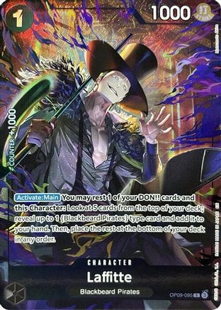 Laffitte (Premium Card Collection -Best Selection Vol. 4-) (OP09-095) [One Piece Promotion Cards] Foil One Piece Single Bandai