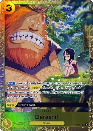 Dereshi! (Premium Card Collection -Best Selection Vol. 4-) (OP09-117) [One Piece Promotion Cards] Foil One Piece Single Bandai