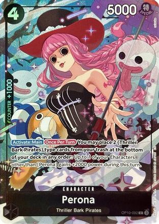 Perona (Premium Card Collection -Best Selection Vol. 4-) (OP10-092) [One Piece Promotion Cards] Foil One Piece Single Bandai