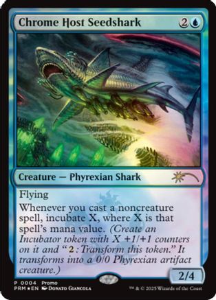 Chrome Host Seedshark (UMP-004) [Misc] Unique and Miscellaneous Promos Foil MTG Single Wizards of the Coast