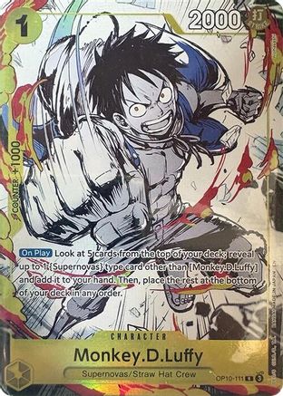 Monkey.D.Luffy (Premium Card Collection -6 assort vol.1-) (OP10-111) [One Piece Promotion Cards] Foil One Piece Single Bandai
