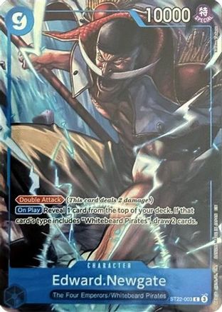 Edward.Newgate (Premium Card Collection -6 assort vol.1-) (ST22-003) [One Piece Promotion Cards] Foil One Piece Single Bandai