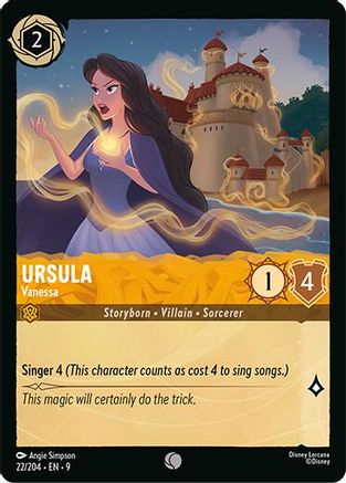 Ursula - Vanessa (22/204) [Fabled] Lorcana Single Disney