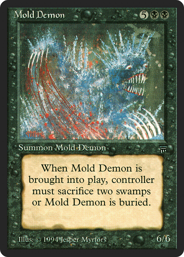 Mold Demon (LEG-112) [Oldschool] Legends MTG Single Wizards of the Coast