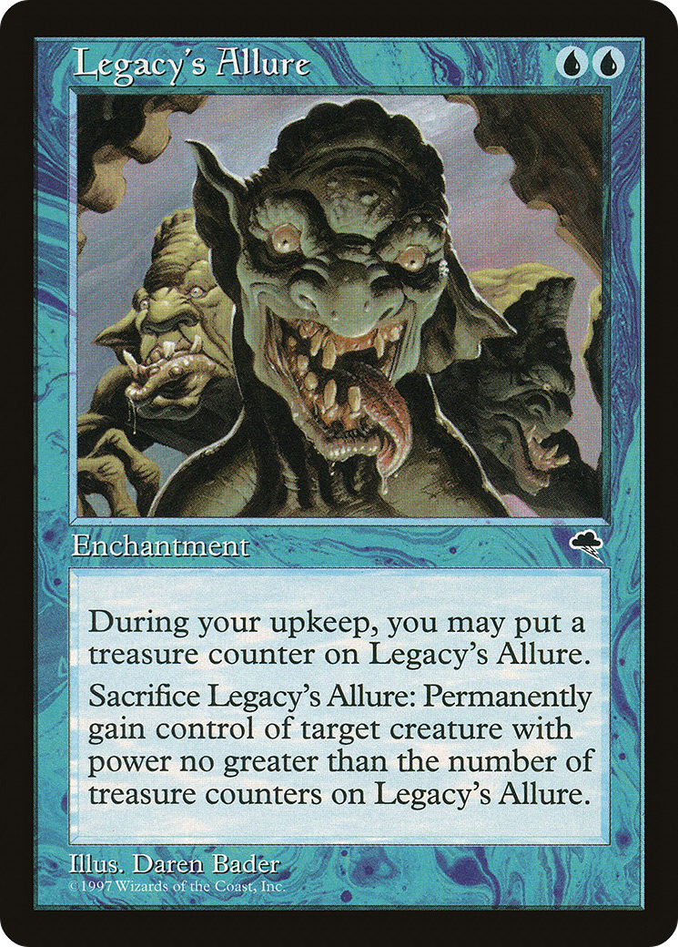 Legacy's Allure (TMP-071) [Tempest] MTG Single Wizards of the Coast