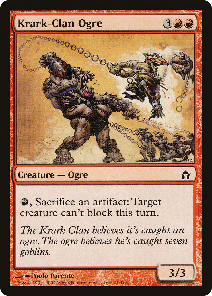 Krark-Clan Ogre (5DN-071) [Fifth Dawn] MTG Single Wizards of the Coast