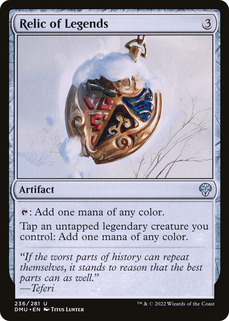 Relic of Legends (DMU-236) [Dominaria United] MTG Single Wizards of the Coast