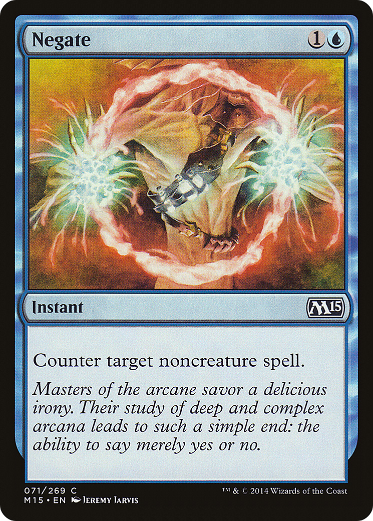 Negate (M15-071) [Magic 2015] Foil MTG Single Wizards of the Coast