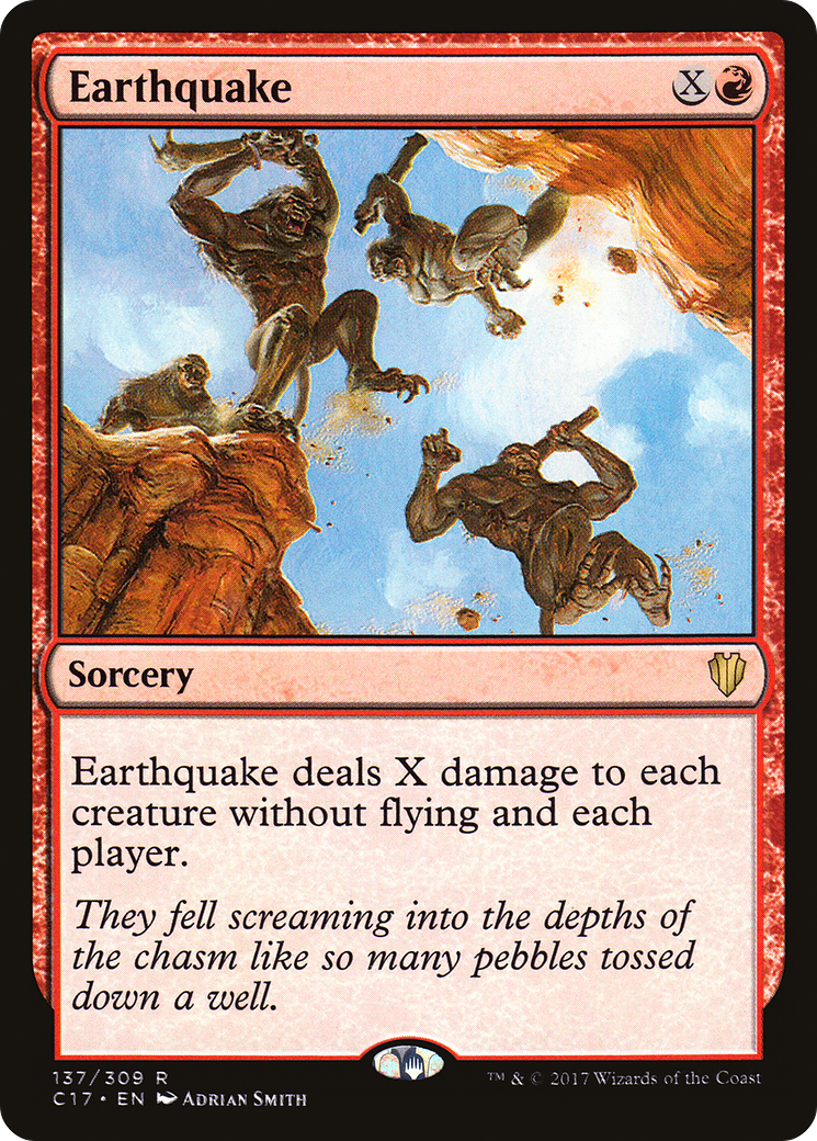 Earthquake (C17-137) [Commander 2017] MTG Single Wizards of the Coast