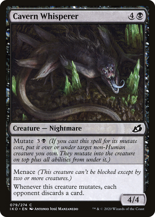 Cavern Whisperer (IKO-079) [Ikoria: Lair of Behemoths] MTG Single Wizards of the Coast