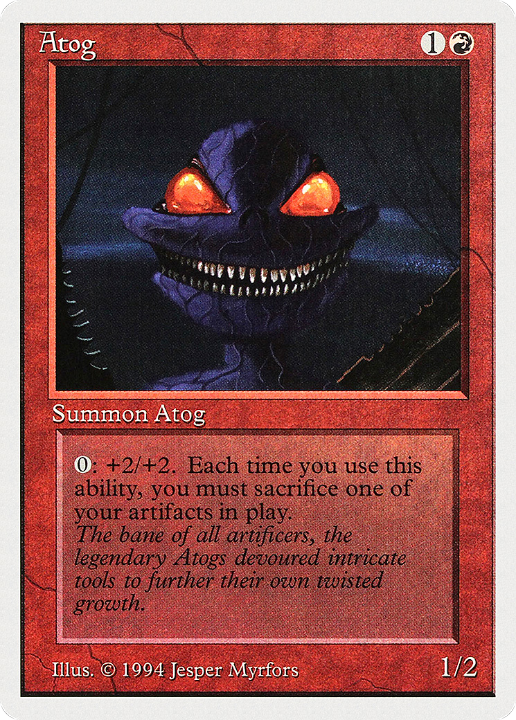 Atog (SUM-139) [Misc] Summer Magic / Edgar MTG Single Wizards of the Coast