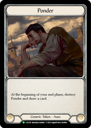 Inertia // Ponder [LGS127 // LGS128] (Promo)  Cold Foil Flesh And Blood Single Flesh And Blood   