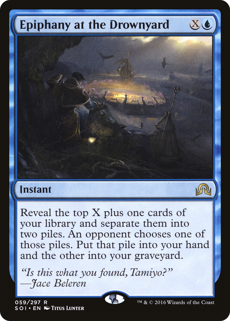 Epiphany at the Drownyard (SOI-059) [Shadows over Innistrad] Foil MTG Single Wizards of the Coast
