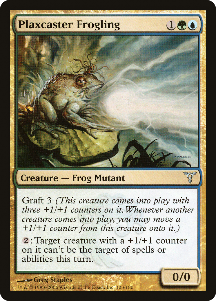Plaxcaster Frogling (DIS-123) [Dissension] MTG Single Wizards of the Coast