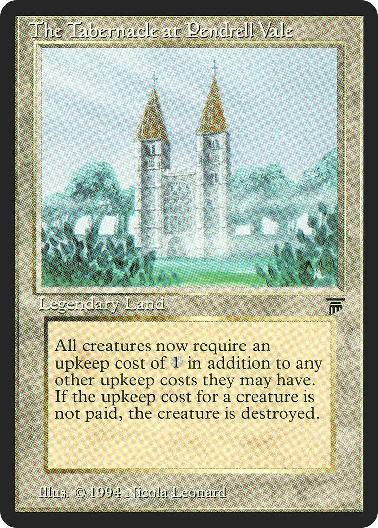 The Tabernacle at Pendrell Vale (LEG-307) [Oldschool] Legends MTG Single Wizards of the Coast