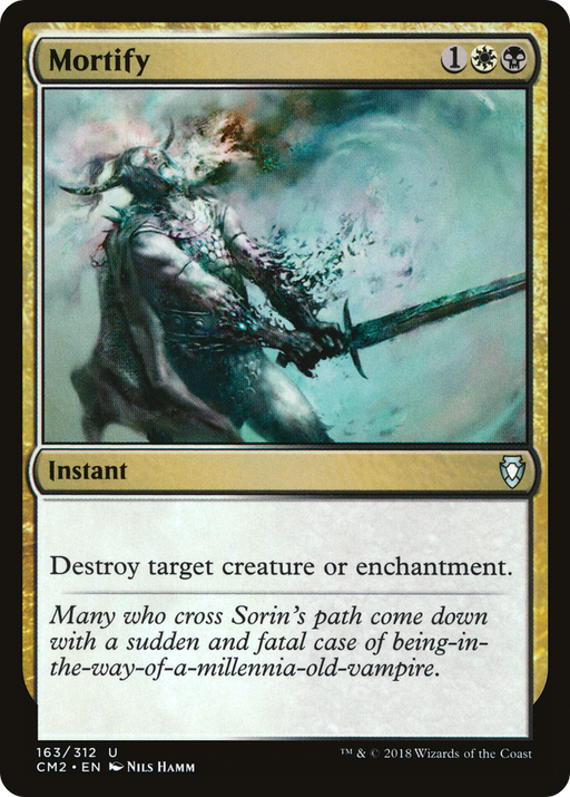 Mortify (CM2-163) [Commander Anthology Volume II] MTG Single Wizards of the Coast