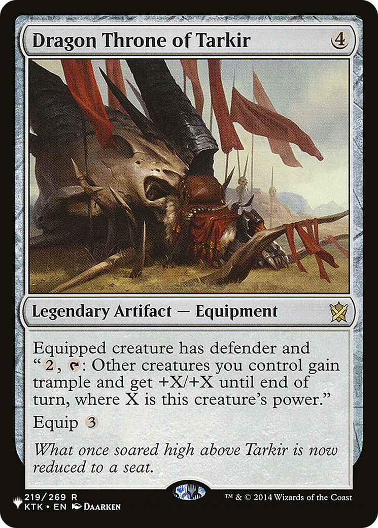 Dragon Throne of Tarkir (LIST-219/269) [Mystery Booster] The List MTG Single Wizards of the Coast