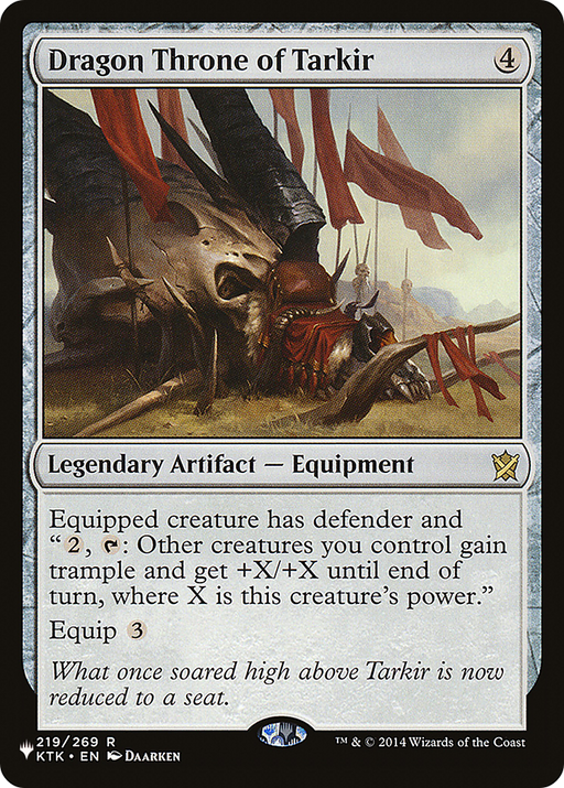Dragon Throne of Tarkir (LIST-219/269) [Mystery Booster] The List MTG Single Wizards of the Coast