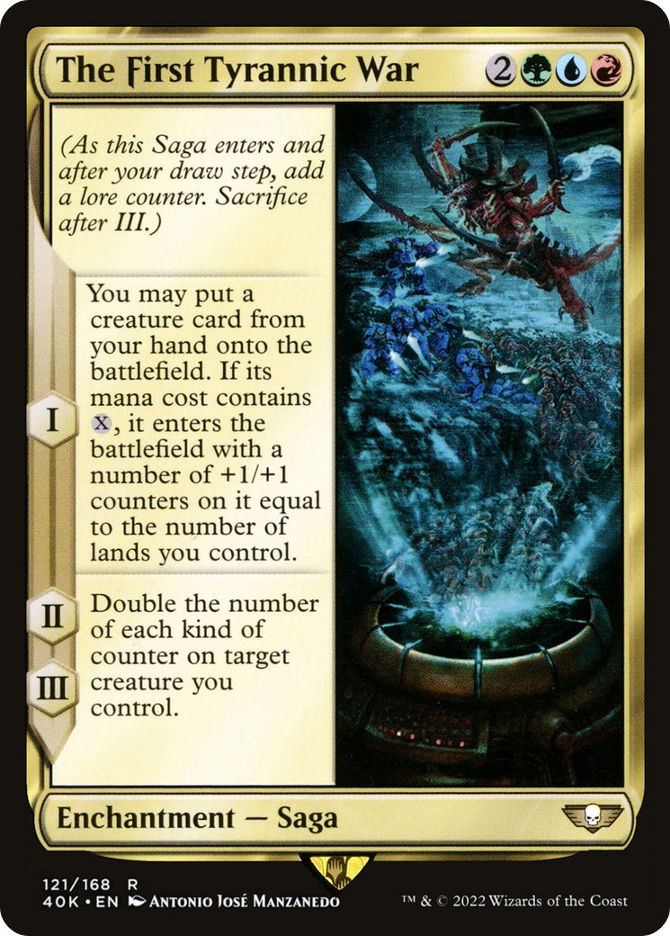 The First Tyrannic War (40K-121) [Warhammer 40,000 Commander] MTG Single Wizards of the Coast