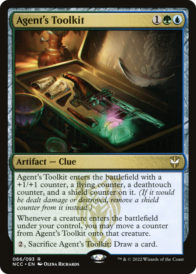 Agent's Toolkit (NCC-066) [New Capenna Commander] MTG Single Wizards of the Coast