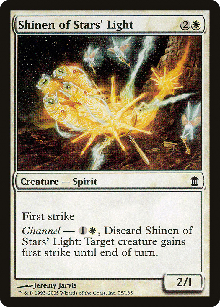 Shinen of Stars' Light (SOK-028) [Saviors of Kamigawa] Foil MTG Single Wizards of the Coast