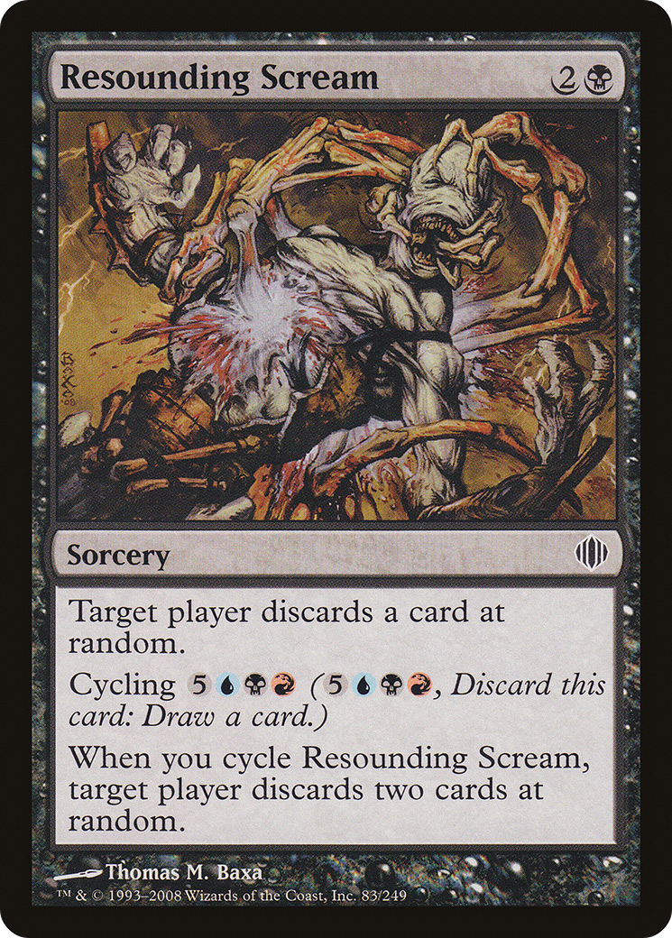 Resounding Scream (ALA-083) [Shards of Alara] MTG Single Wizards of the Coast