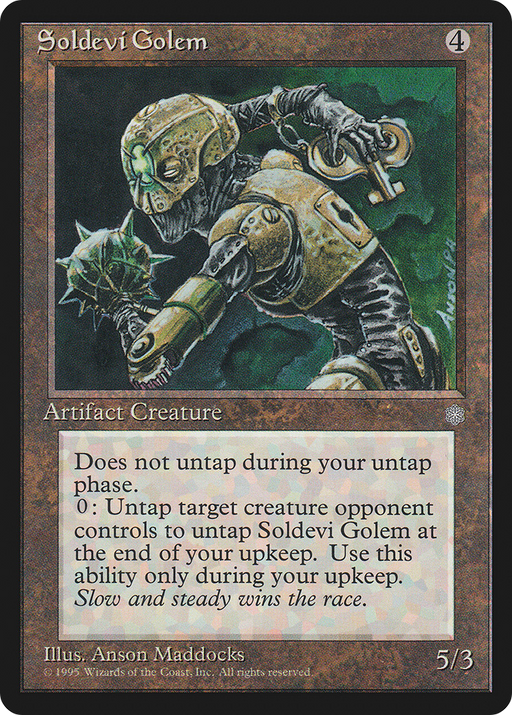 Soldevi Golem (ICE-338) [Ice Age] MTG Single Wizards of the Coast