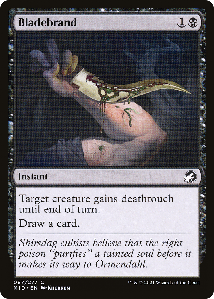 Bladebrand (MID-087) [Innistrad: Midnight Hunt] MTG Single Wizards of the Coast
