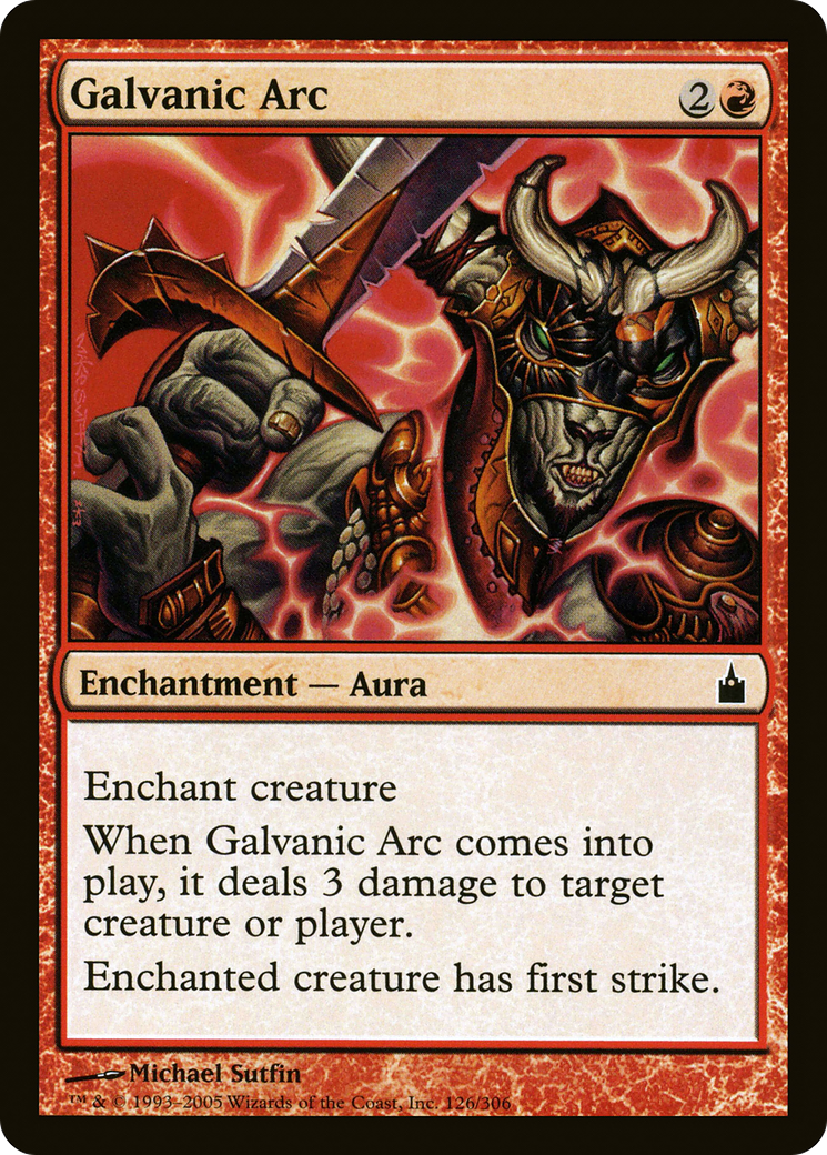 Galvanic Arc (RAV-126) [Ravnica: City of Guilds] MTG Single Wizards of the Coast