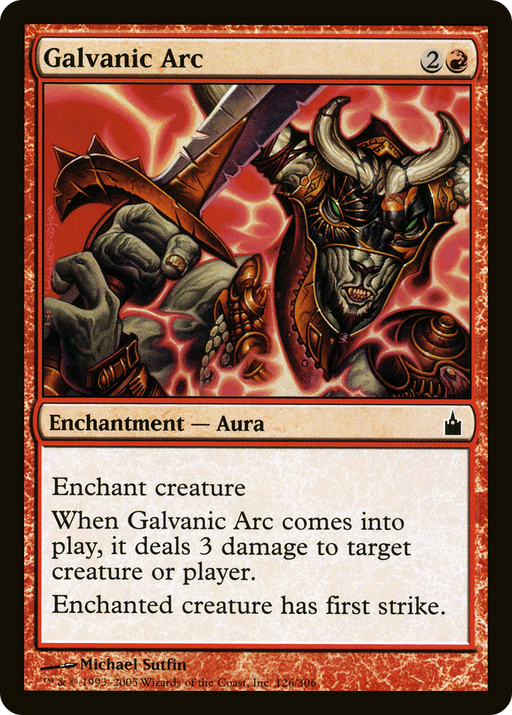 Galvanic Arc (RAV-126) [Ravnica: City of Guilds] MTG Single Wizards of the Coast