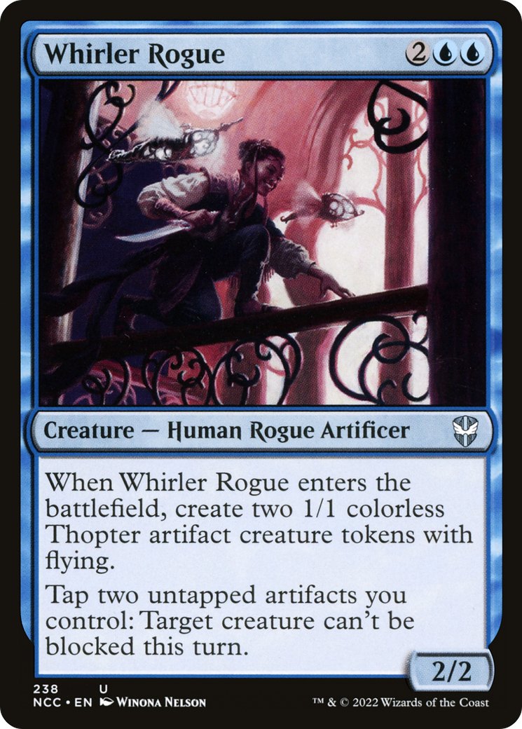 Whirler Rogue (NCC-238) [New Capenna Commander] MTG Single Wizards of the Coast