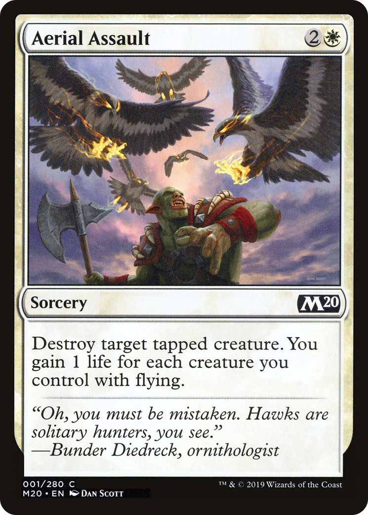 Aerial Assault (M20-001) [Core Set 2020] MTG Single Wizards of the Coast