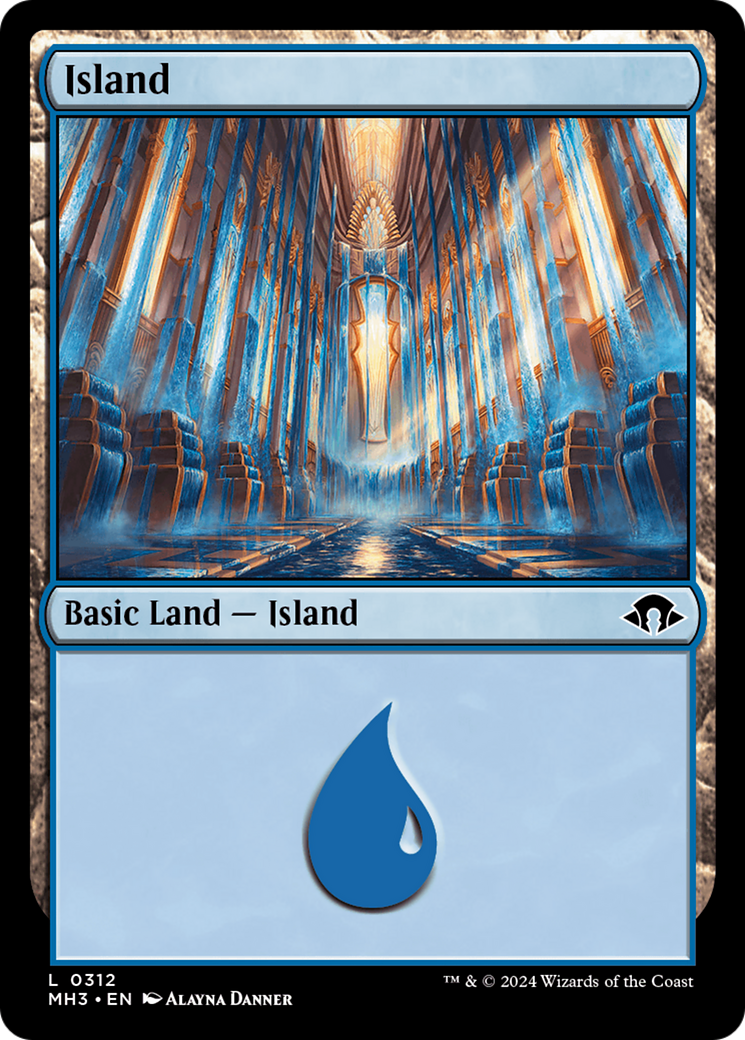 Island (0312) (MH3-312) [Modern Horizons 3] MTG Single Modern Horizons 3