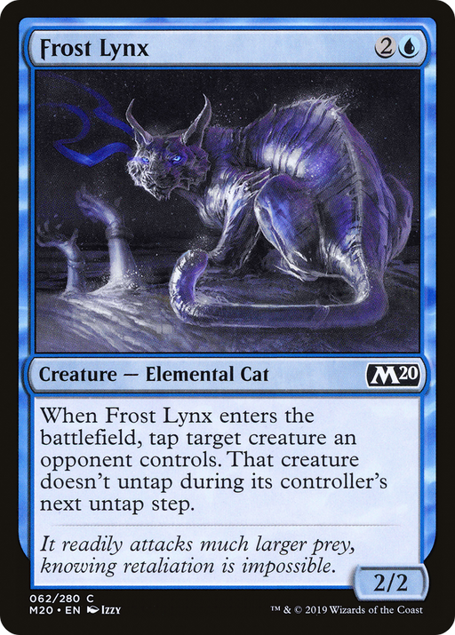 Frost Lynx (M20-062) [Core Set 2020] MTG Single Wizards of the Coast