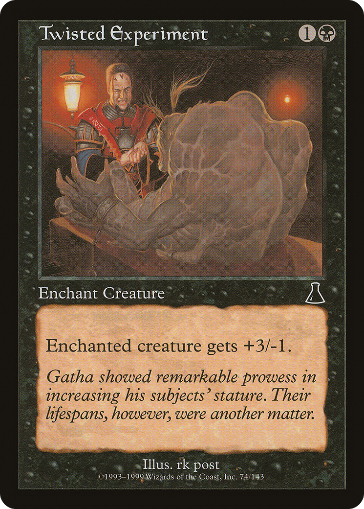 Twisted Experiment (UDS-074) [Urza's Destiny] MTG Single Wizards of the Coast