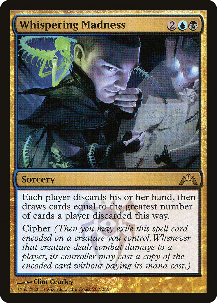 Whispering Madness (GTC-207) [Gatecrash] MTG Single Wizards of the Coast