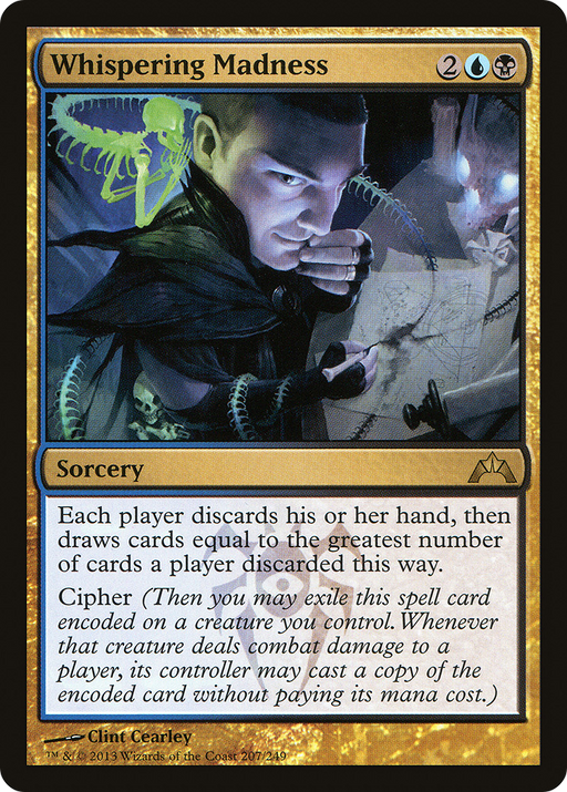 Whispering Madness (GTC-207) [Gatecrash] MTG Single Wizards of the Coast