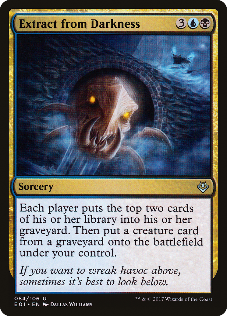Extract from Darkness (AC2-084) [Misc] Archenemy: Nicol Bolas MTG Single Wizards of the Coast
