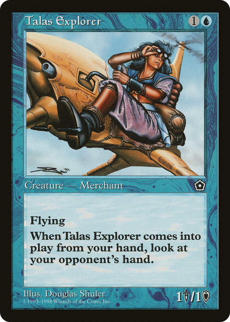 Talas Explorer (P02-) [Misc] Portal Second Age MTG Single Wizards of the Coast