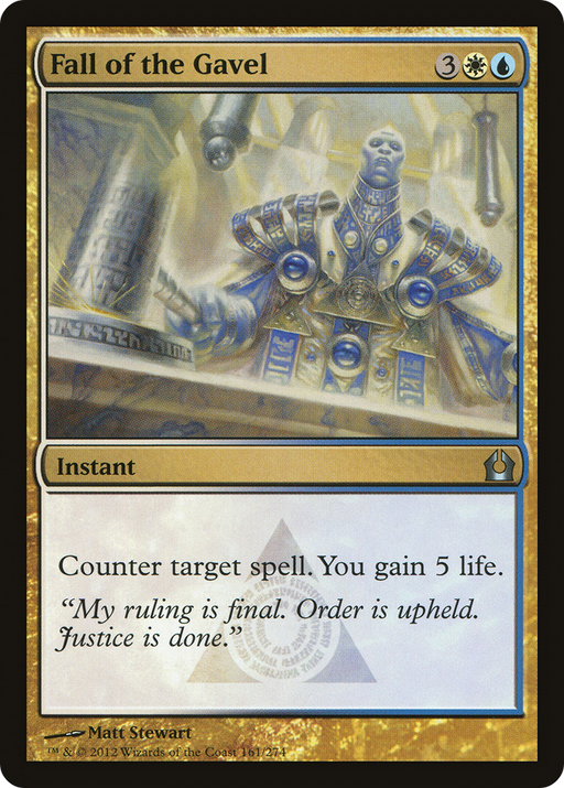 Fall of the Gavel (RTR-161) [Return to Ravnica] MTG Single Wizards of the Coast