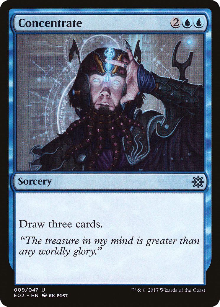 Concentrate (E02-009) [Misc] Explorers of Ixalan MTG Single Wizards of the Coast