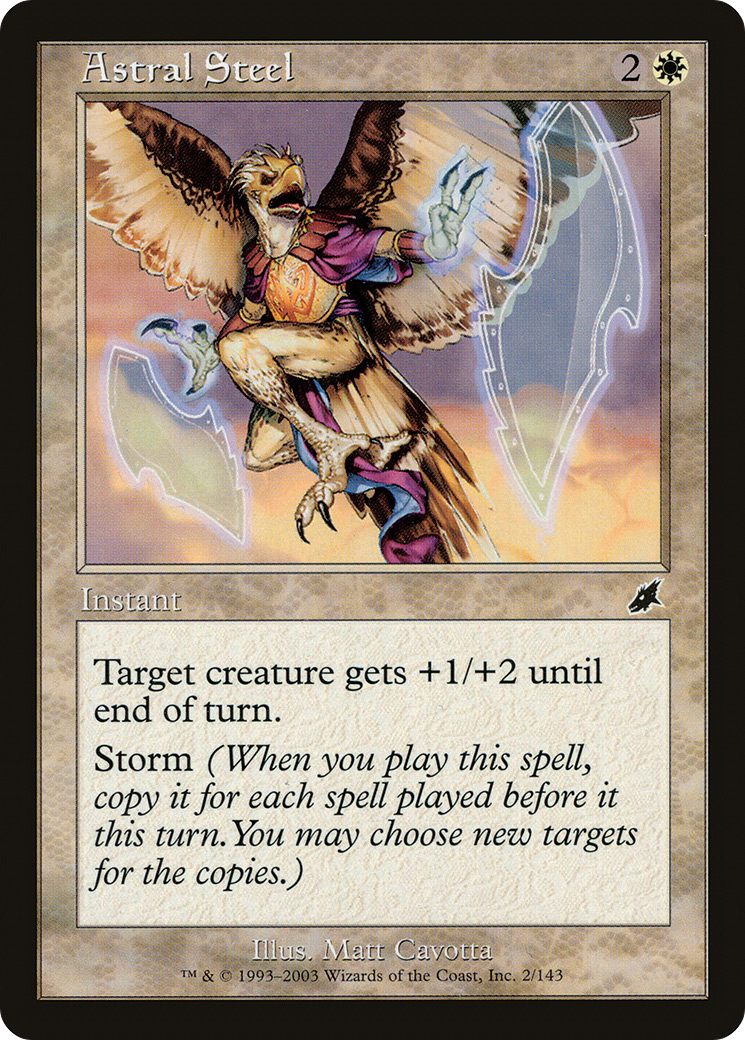 Astral Steel (SCG-002) [Scourge] MTG Single Wizards of the Coast
