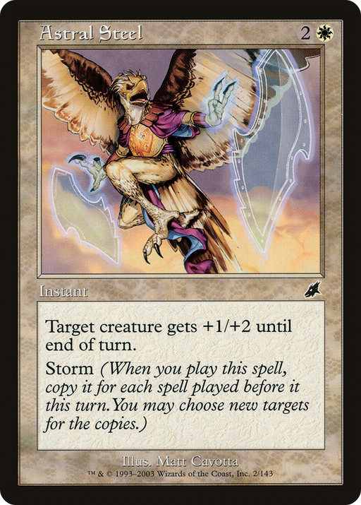 Astral Steel (SCG-002) [Scourge] MTG Single Wizards of the Coast