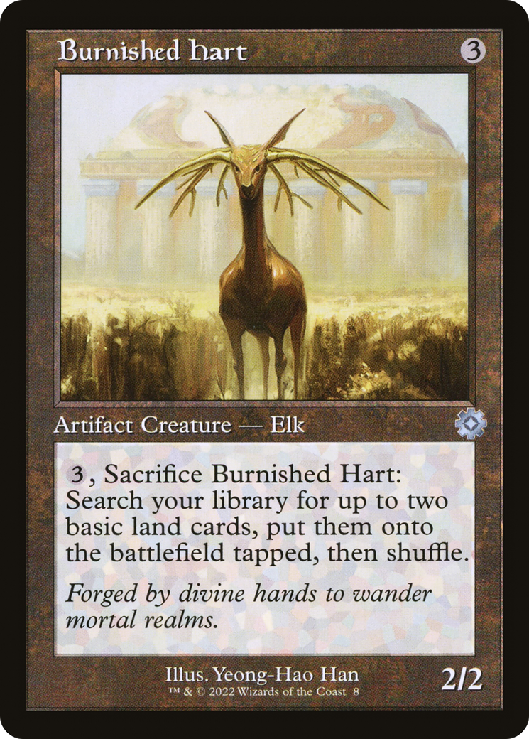 Burnished Hart (BRR-008) [The Brothers' War Retro Artifacts] Foil MTG Single Wizards of the Coast