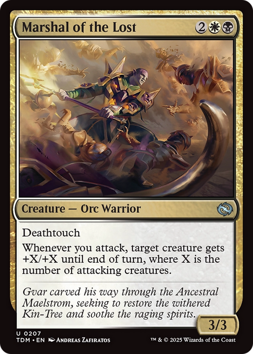 Marshal of the Lost (TDM-207) [Tarkir: Dragonstorm] MTG Single Wizards of the Coast