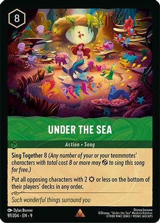 Under the Sea (97/204) [Fabled] Lorcana Single Disney