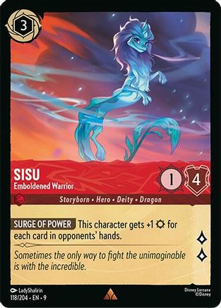 Sisu - Emboldened Warrior (118/204) [Fabled] Lorcana Single Disney